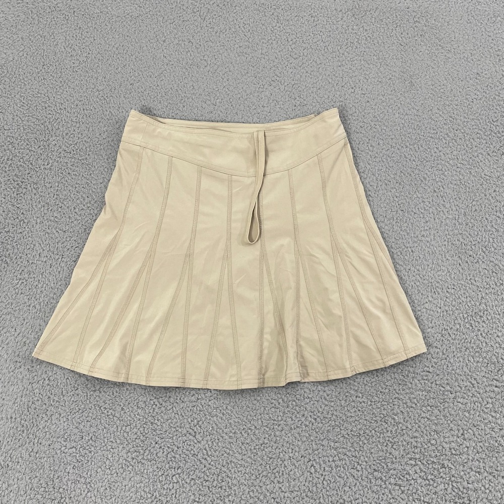 Athleta Wear About Skort Women 4 Tan Athletic Performance Tennis